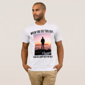 第パーソナライズされた60回おもしろい誕生日Tシャツ Tシャツ (正面フル)