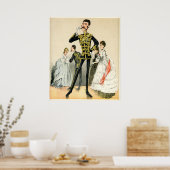 第ビクトリアン十フスル王室の兵 ポスター (キッチン)