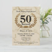 第ファンシー50回エレガント高校懇親会クラス75 招待状 (スタンド正面)