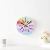 第フランスの一号から第十二号先生 ラウンド壁時計 (ホーム)