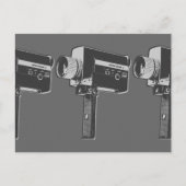 第ポップ・アートの8すごい条ムービーカメラ ポストカード (正面)