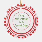 第メリー1クリスマス会議 セラミックオーナメント (裏面)