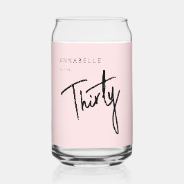 第モダン30回第330回誕生日パーティー ガラス缶