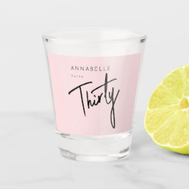 第モダン30回第330回誕生日パーティー ショットグラス