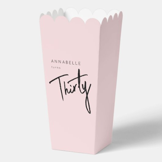 第モダン30回第330回誕生日パーティー フェイバーボックス (正面)