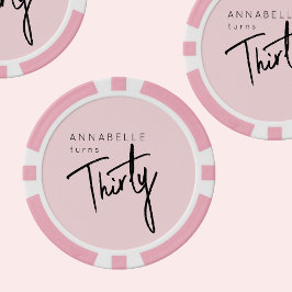 第モダン30回第330回誕生日パーティー ポーカーチップ