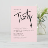 第モダン30回第330回誕生日パーティー 招待状 (スタンド正面)