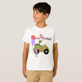 第モダン4回誕生日Tシャツとギフト Tシャツ (正面フル)