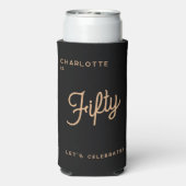 第モダン50回五十十誕生日 スリム缶クーラー (Seltzer裏面)