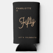 第モダン50回五十十誕生日 スリム缶クーラー (裏面)