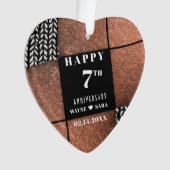 第モダン7回銅ウール記念日 オーナメント (正面)