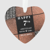 第モダン7回銅ウール記念日 オーナメント (裏面)