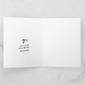 第モダン7回銅ウール記念日 カード (内部)