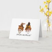 第ユーモアのある85回女性用誕生日 カード (黄色い花)