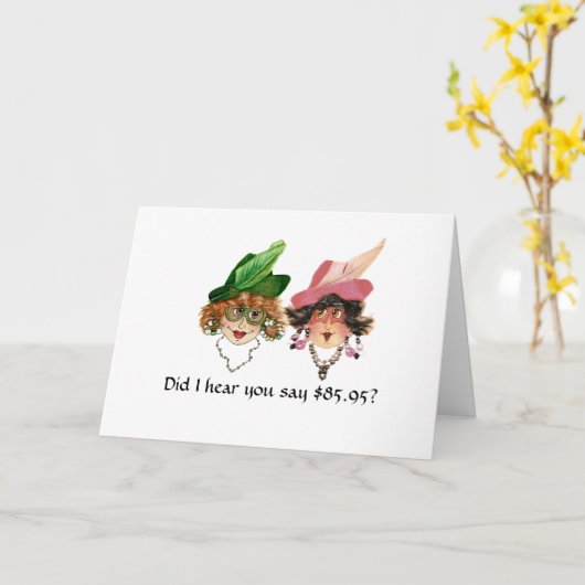 第ユーモアのある86期女子誕生日 カード (黄色い花)