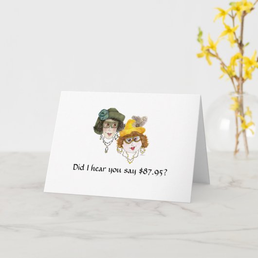 第ユーモアのある88期女子誕生日 カード (黄色い花)