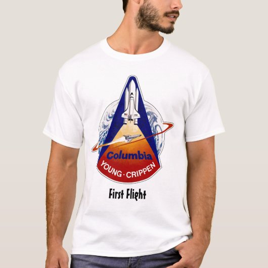 第一便の最後の飛行 Tシャツ (正面)