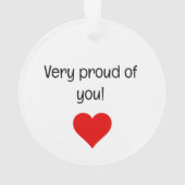 第一個飛行機パイロットパーソナライズされた航空 オーナメント (裏面)