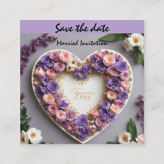 第一印象の問題結婚だ! エンクロージャーカード (裏面)