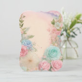 "第一印象：エレガント招待状の間隔" (スタンド正面)