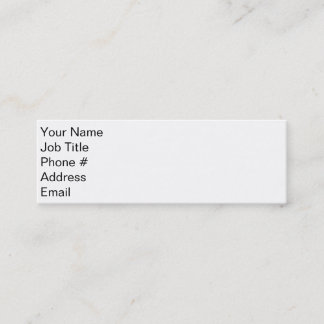 第一印象 スキニー名刺