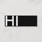 第一印象 スキニー名刺 (裏面)