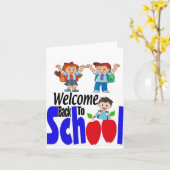 第一学年カードの初日 カード (黄色い花)