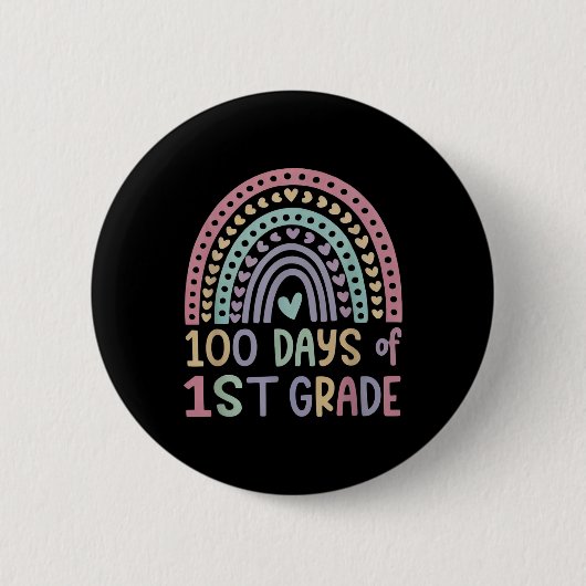 第一学年100日の100頭が切れる日 缶バッジ (正面)