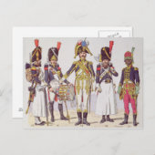 第一帝王擲弾兵連隊 ポストカード (正面/裏面)