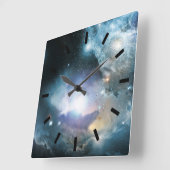 第一星の灰から スクエア壁時計 (傾斜)
