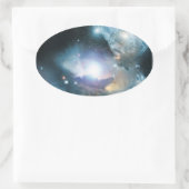 第一星の灰から 楕円形シール (バッグ)