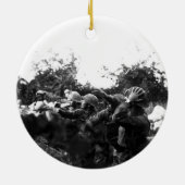 第一次世界大戦のアメリカ兵 セラミックオーナメント (裏面)