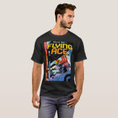 第一次世界大戦のエースパイロット 笑顔の女性 Tシャツ (正面フル)