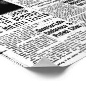 第一次世界大戦の宣言 – 新聞の表紙 ポスター (角)