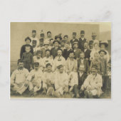 第一次世界大戦の村の写真 ポストカード (正面)