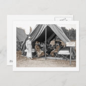 第一次世界大戦の看護婦訓練生 ポストカード (正面/裏面)