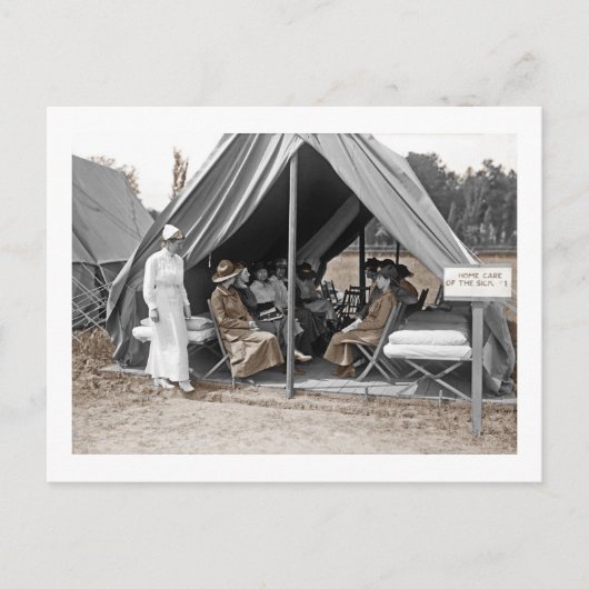 第一次世界大戦の看護婦訓練生 ポストカード (正面)