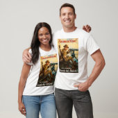 第一次世界大戦プロパガンダ"弾薬"ポスター Tシャツ (ユニセックス)