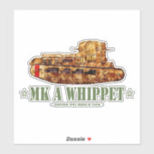 第一次世界大戦時のイギリスの中戦車、MK A ウィペット シール (シート)