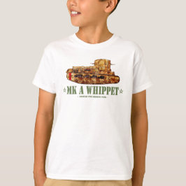 第一次世界大戦時のイギリス中型戦車MK A ウィペット WWI Tシャツ