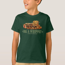第一次世界大戦時のイギリス中戦車MK A ウィペット WWI Tシャツ