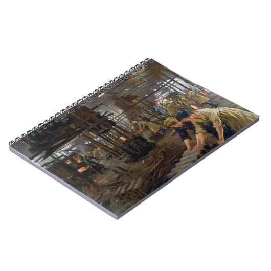 第一次世界大戦1918年 弾薬工場で働く女性たち ノートブック (左側)