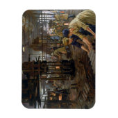 第一次世界大戦1918年　弾薬工場で働く女性たち マグネット (縦)