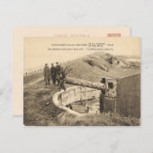 第一次世界大戦、ベルギー、マリアーク、銃 ポストカード (正面/裏面)