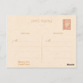 第一次世界大戦、ベルギー、マリアーク、銃 ポストカード (裏面)