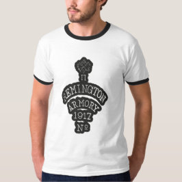 第一次世界大戦 モシン・ナガン ライフル レミントン検印 Tシャツ