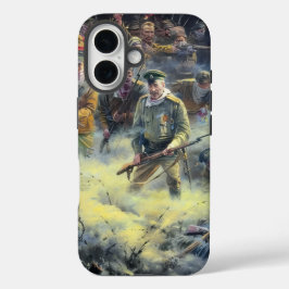 第一次世界大戦 ロシア帝国 死人騎兵突撃 iPhone 16ケース