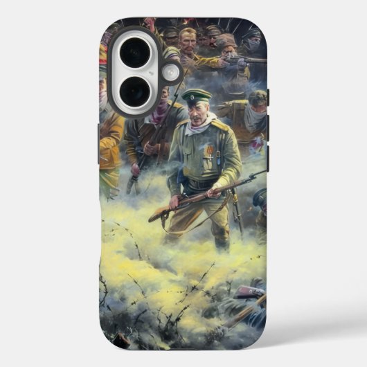 第一次世界大戦 ロシア帝国 死人騎兵突撃 Case-Mate iPhoneケース (裏面)