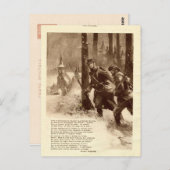 第一次世界大戦、戦争詩 ポストカード (正面/裏面)