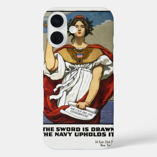 第一次世界大戦 海軍募集ポスター ケニヨン・コックス アート Case-Mate iPhoneケース (裏面)